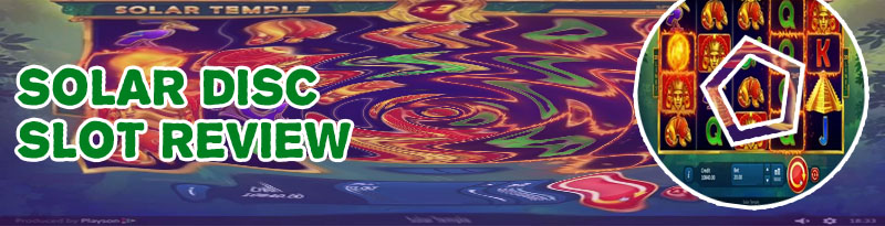 Solar disc slot